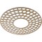 Ekena Millwork Fink Wood Fretwork Pierced Ceiling Medallion, Hickory, 28"OD x 10 1/8"ID x 3/8"T CMWP28X28X0375FFHI - alternate 5